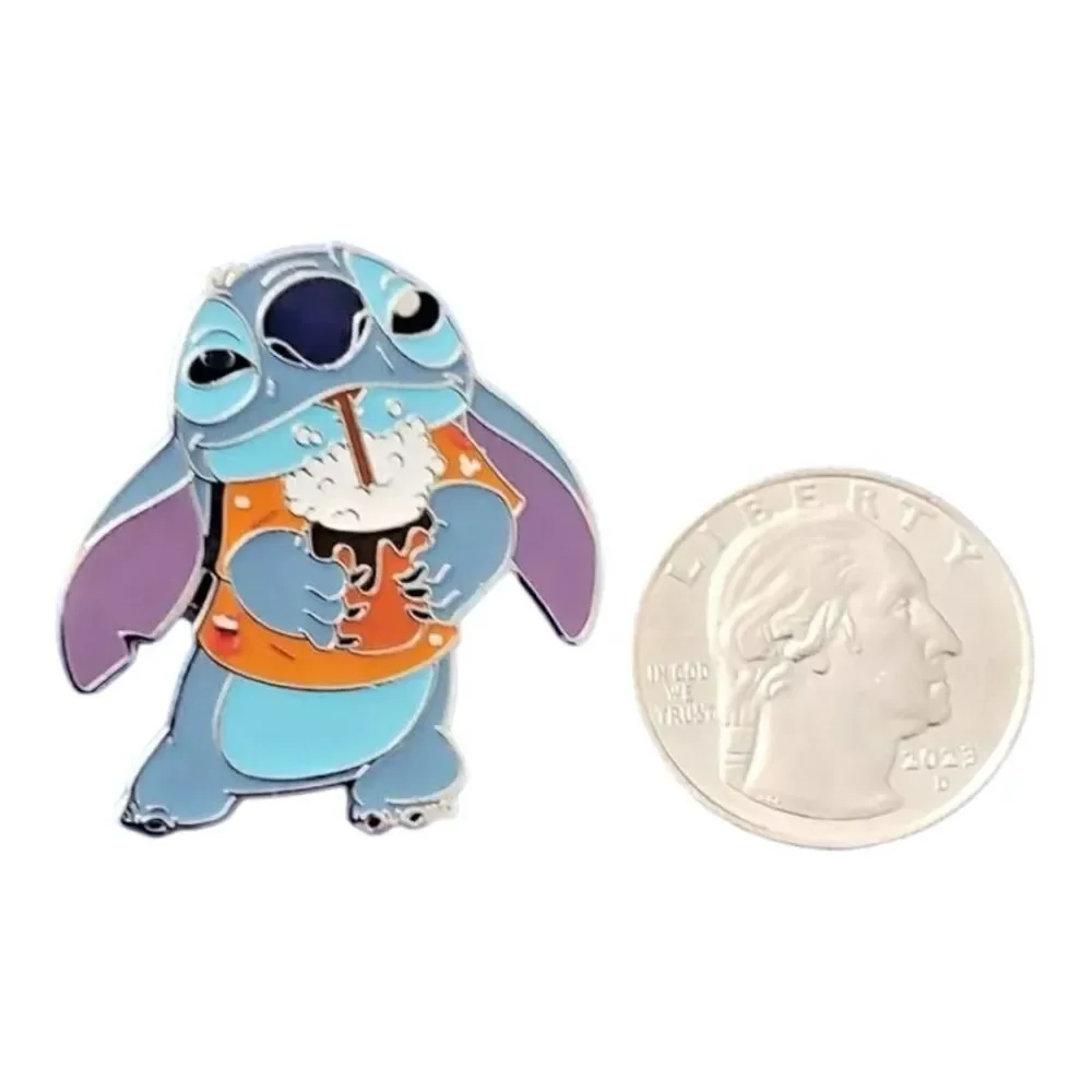 Stitch Attacks Snacks Mystery Pack Milkshake Disney Pin 2025 DLR Disney Parks